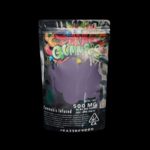 Dank Gummies 500MG THC Black