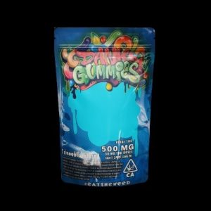Dank Gummies 500MG THC Blue