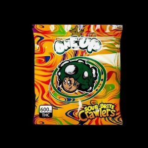 One Up Sour Brite Crawlers 600MG THC