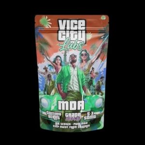 250MG MDA Gummy Bears – Grape – Vice City Labs